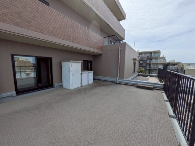 西船橋リリエンハイム弐番館のバルコニー