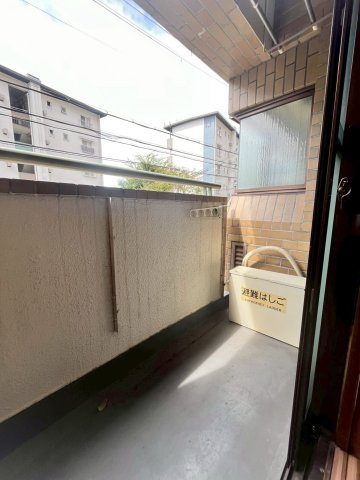 メゾンド上高丸のバルコニー