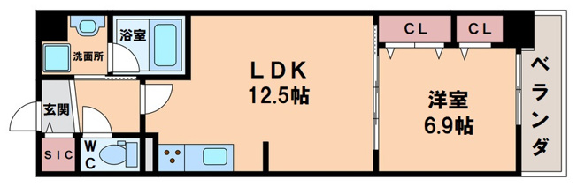 【間取り】 | グランセジュール大国町