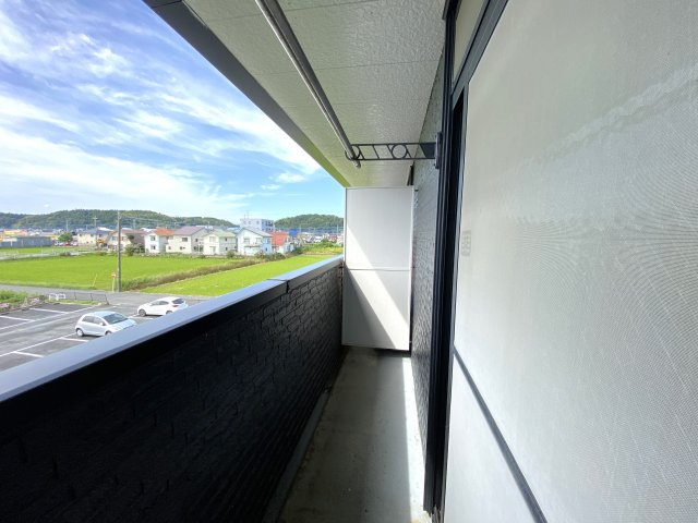 グリーンパーク1のバルコニー