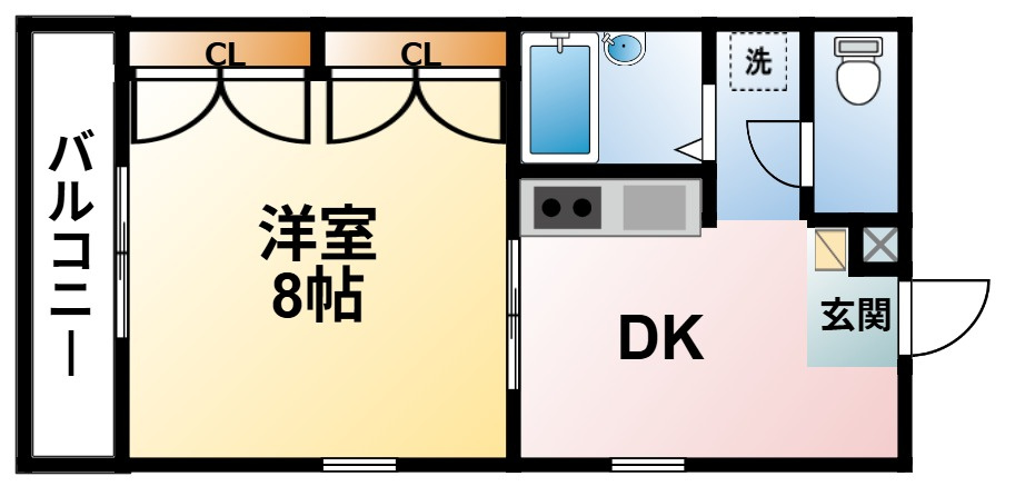 グリーンパーク1の間取り