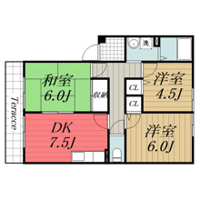 【間取り】 | パセオみずほ台