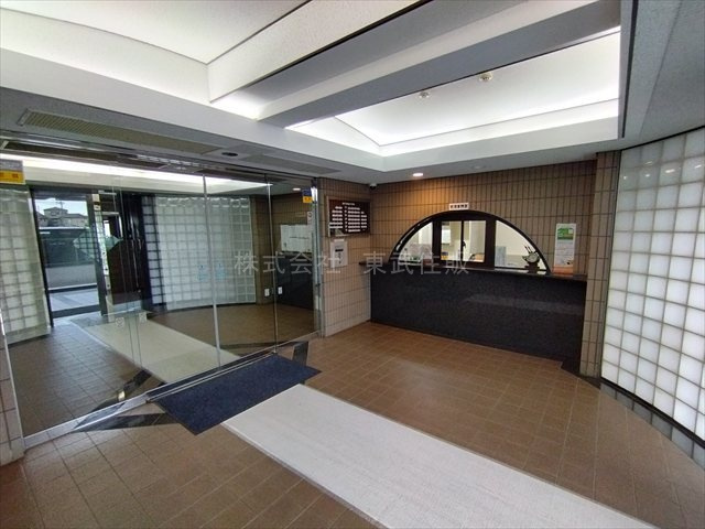 【エントランス】 | ライオンズマンション川越南古谷 | 毎日通るエントランスはこのようになっています