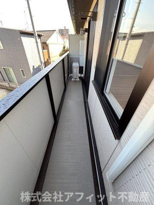 【バルコニー】 | ヴェルコートⅡ | 東向き