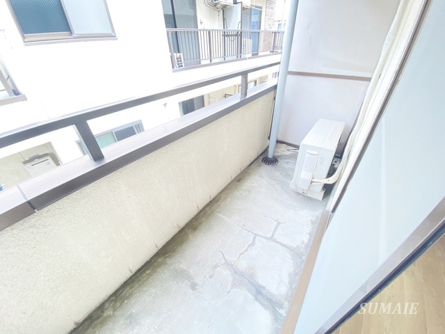 山一領家プリンスのバルコニー|広々なバルコニー☆