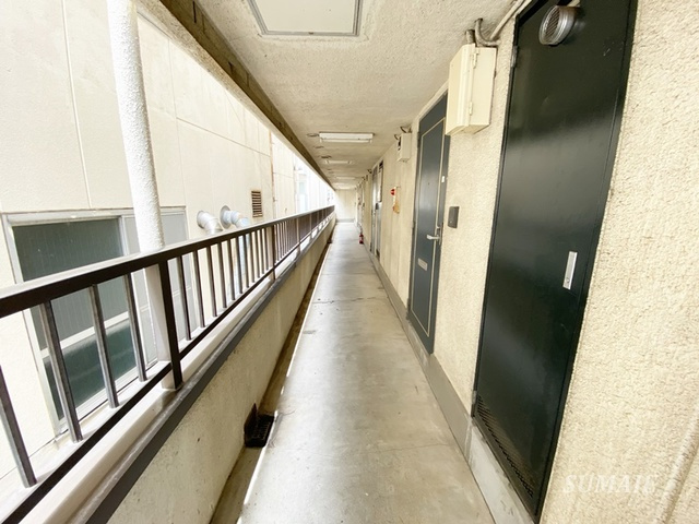 山一領家プリンスのロビー|共用廊下です☆