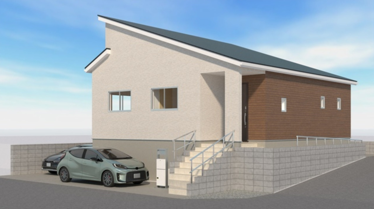 横浜市栄区上之町 新築戸建て【仲介手数料無料】カースペース2台/平屋