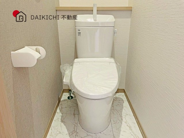 【トイレ】 | 加須市多門寺第11期　ワイウッドコート　新築戸建　全3棟　1号棟