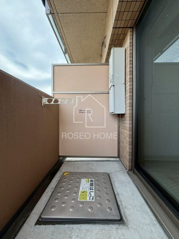イグレック南本町のバルコニー