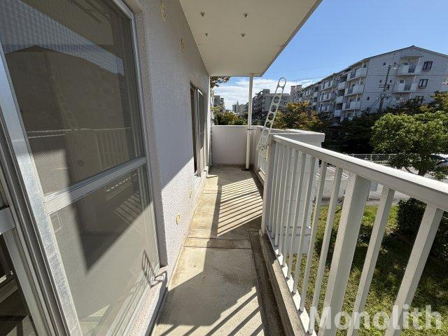 いぶき野３丁目5号棟のバルコニー