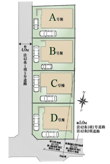 西東京富士町　全4棟　C号棟
