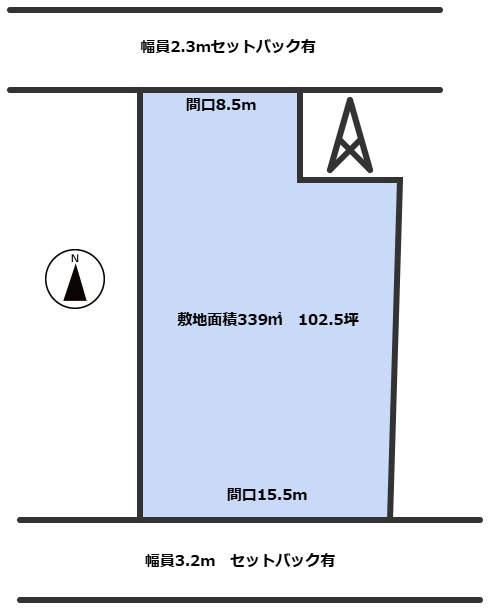 南アルプス市山寺の売地