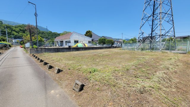 南アルプス市山寺の売地の外観|南東から撮影