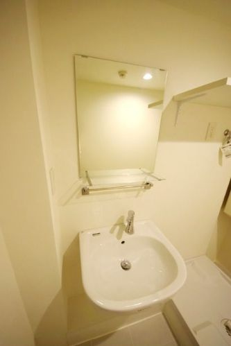 LAPiS本郷の洗面所|室内洗濯機置き場　独立洗面台　