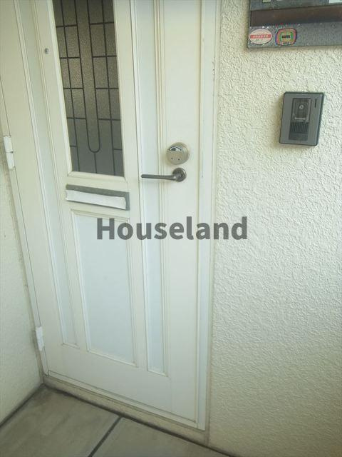 セジュールのざきＡ棟のエントランス