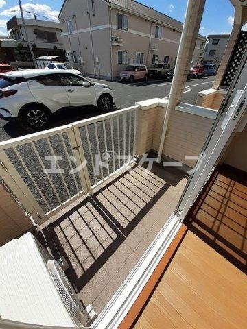 パイン　ヴィレッジＡのバルコニー|高崎、前橋のお部屋探しはエンドスケープまで！お客様の理想お聞かせ下さい♪