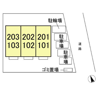【区画図】 | コトブキハイム