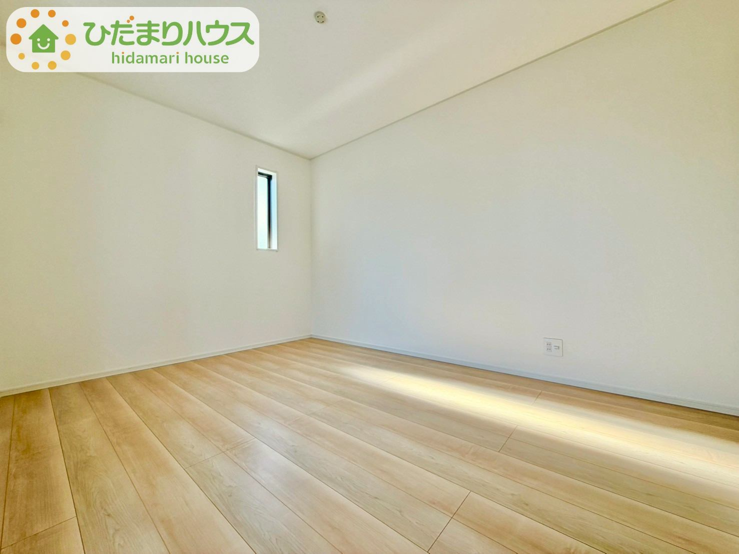 野田市尾崎第16　新築戸建　1号棟の洋室|木の温もりがやさしいフローリング	(^^♪