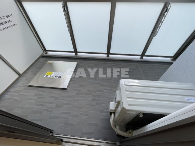 エグゼ大阪CITYオースティンのバルコニー