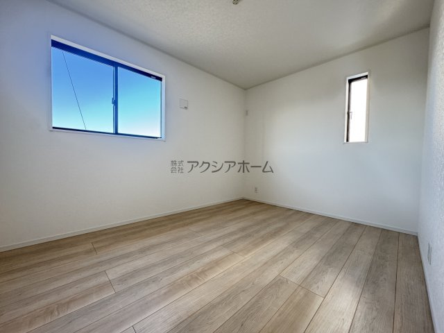 入間市扇台5丁目・全1棟　新築一戸建　～収納スペース充実～の外観|現地写真（2025年9月23日撮影）