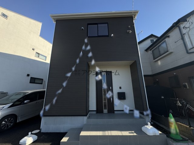 入間市扇台5丁目・全1棟　新築一戸建　～収納スペース充実～の前面道路含む現地写真|現地写真（2025年9月23日撮影）