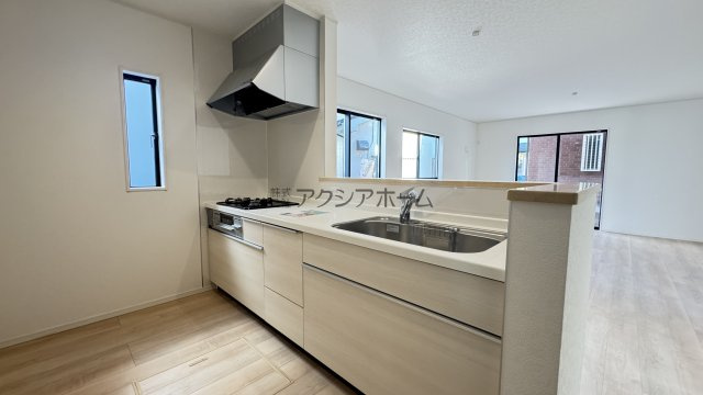 入間市扇台5丁目・全1棟　新築一戸建　～収納スペース充実～の外観|現地写真（2025年9月23日撮影）