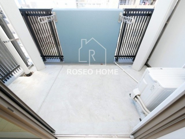 huit arbre上町台のバルコニー