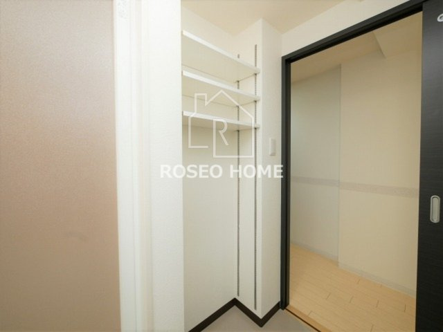 huit arbre上町台の収納