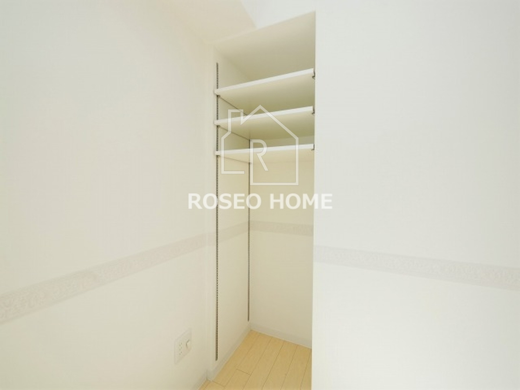 huit arbre上町台の収納