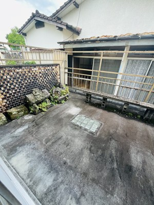 黒木桑原借家の庭|お庭です