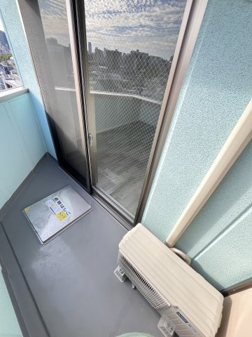 大阪市都島区都島中通３丁目の賃貸マンションのバルコニー