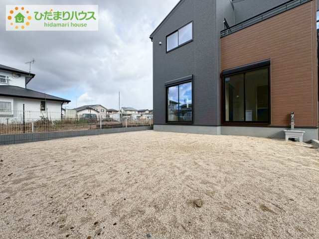 ひたちなか稲田10期　新築戸建　4号棟の庭|たっぷりの陽光と心地よい風が舞い込む住まい♪