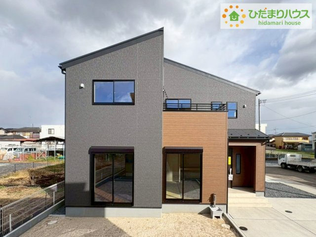 ひたちなか稲田10期　新築戸建　4号棟の外観|平日・夜間もご案内可能(^^♪お気軽にお問い合わせくださいませ!(^^)!