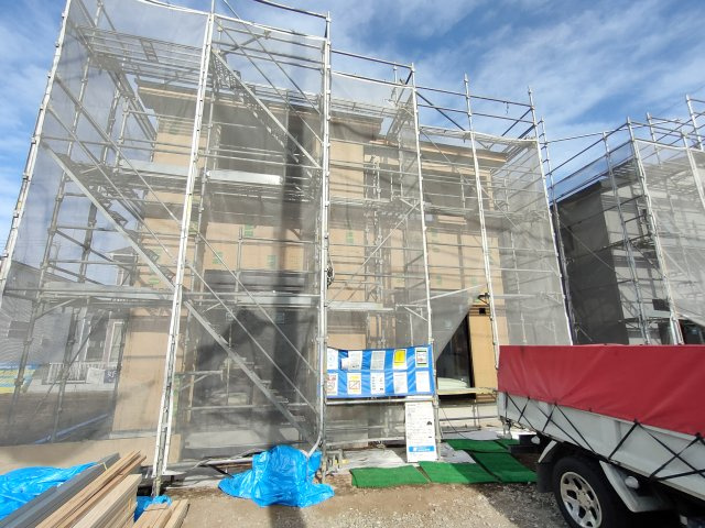 【Livele Garden】　古河市下辺見　第６　全6邸の外観|〇４号棟〇
全居室南向き！ゆったり和室付きの間取りです♪
2025年12月撮影