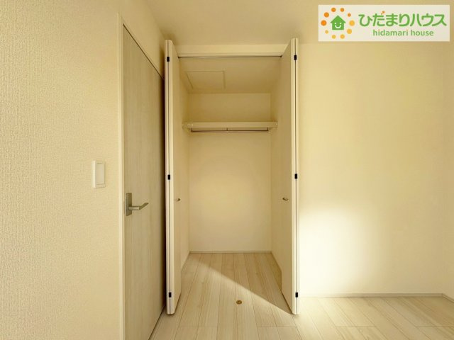 ひたちなか稲田10期　新築戸建　6号棟の収納|洋室A　収納