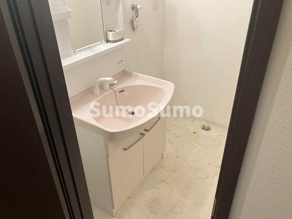 チェリーあいの洗面所|コンパクトで使いやすい洗面所