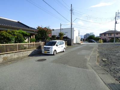 【前面道路含む現地写真】 | 甲府市国母7丁目住宅