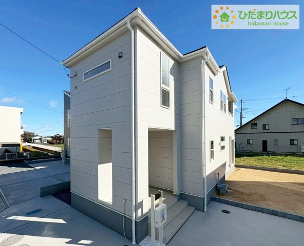 ひたちなか稲田10期　新築戸建　7号棟の外観|今から見たいも大歓迎！お気軽にお問い合わせください☆彡
