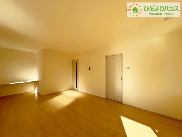 ひたちなか稲田10期　新築戸建　7号棟の居間・リビング|大型テレビに大型ソファー(^^)どんなインテリアにしますか？