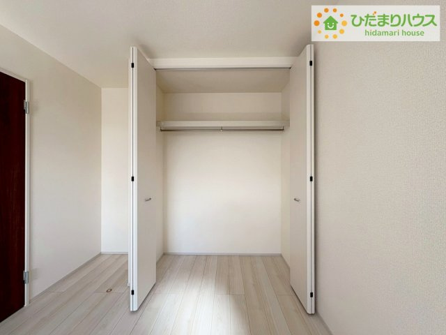 ひたちなか稲田10期　新築戸建　8号棟の収納|洋室B　収納
