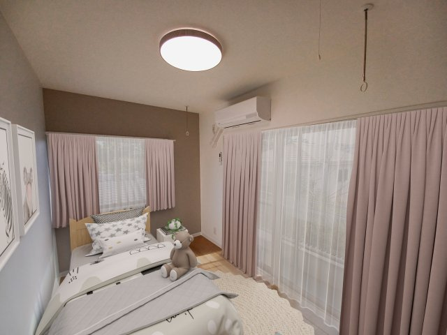 アストラールＡ棟の洋室|画像内のインテリアはイメージです。実際には家具はございません。