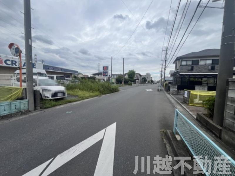 コンパクトな生活にピッタリな敷地の前面道路含む現地写真|前面道路含む現地写真です