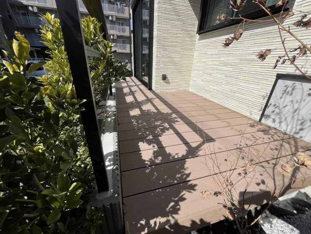 横浜市都筑区荏田南5丁目 未入居戸建て【仲介手数料無料】の庭