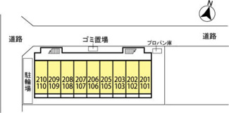 【区画図】 | グリーンハイツ