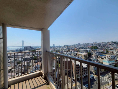 【バルコニー】 | ウエステ垂水 | ☆神戸市垂水区　ウエステ垂水☆