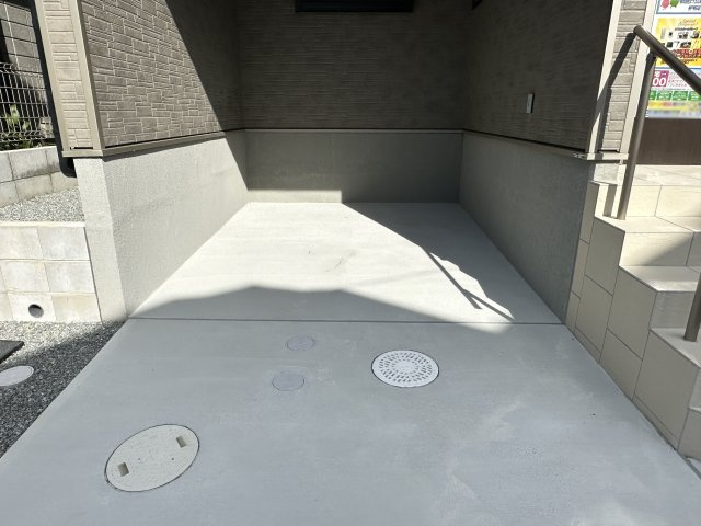 明石市太寺天王町新築戸建の駐車場