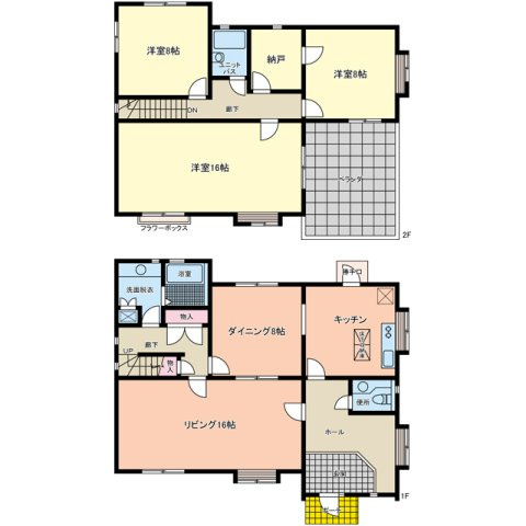 【間取り】 | 藤岡市中島　中古住宅