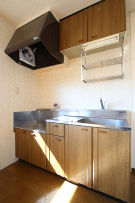 【キッチン】 | エクセルクローバー A棟 | A203 キッチン