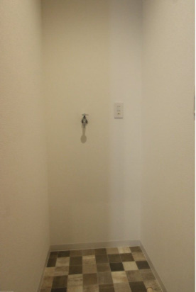 タウニィ・岩沢の洗面所|洗濯機置き場＋洗面台