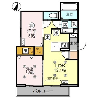 【間取り】 | Noble Villa 針ヶ谷